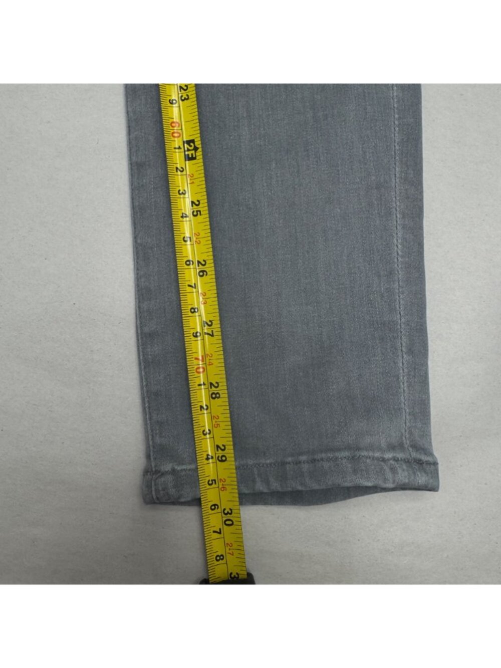 Agolde Los Angeles Premium Denim Pants Womens Gray Slim-Leg Jean USA, Size 27 - Picture 10 of 11